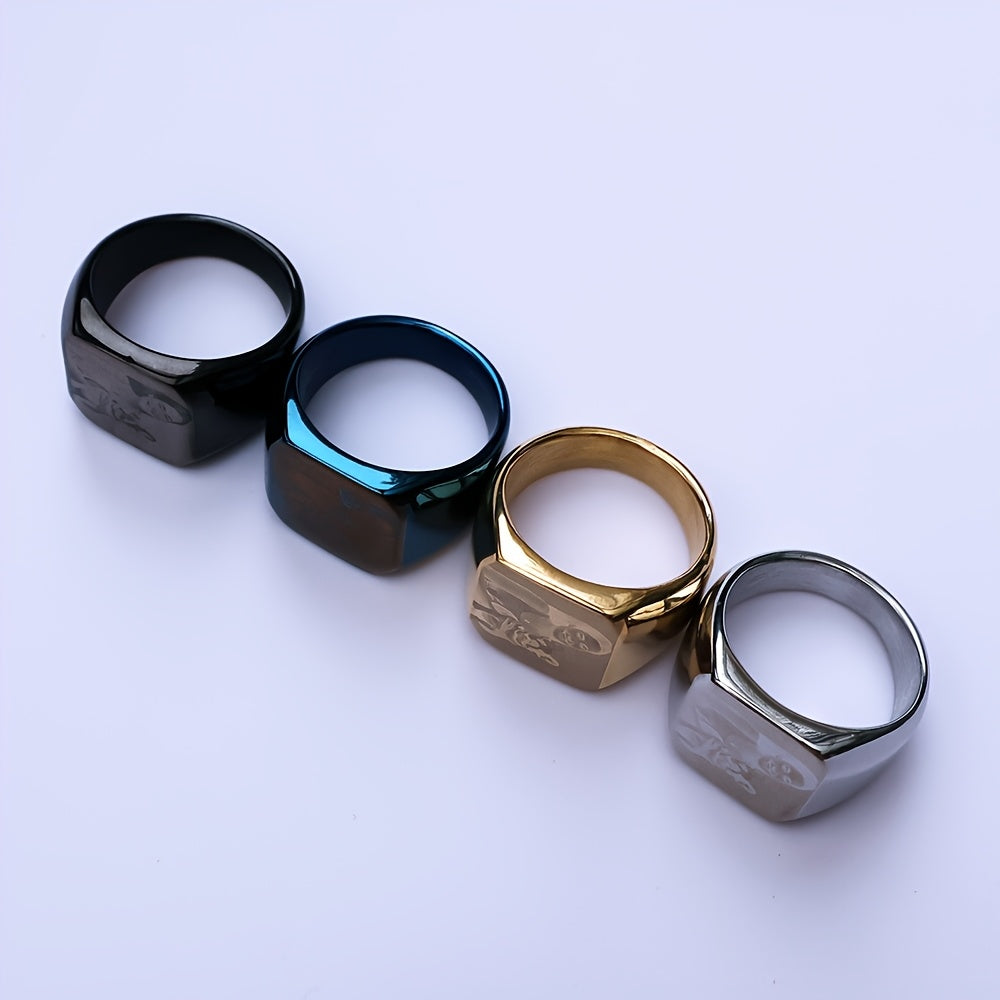 Personalized Ring Stainless Steel