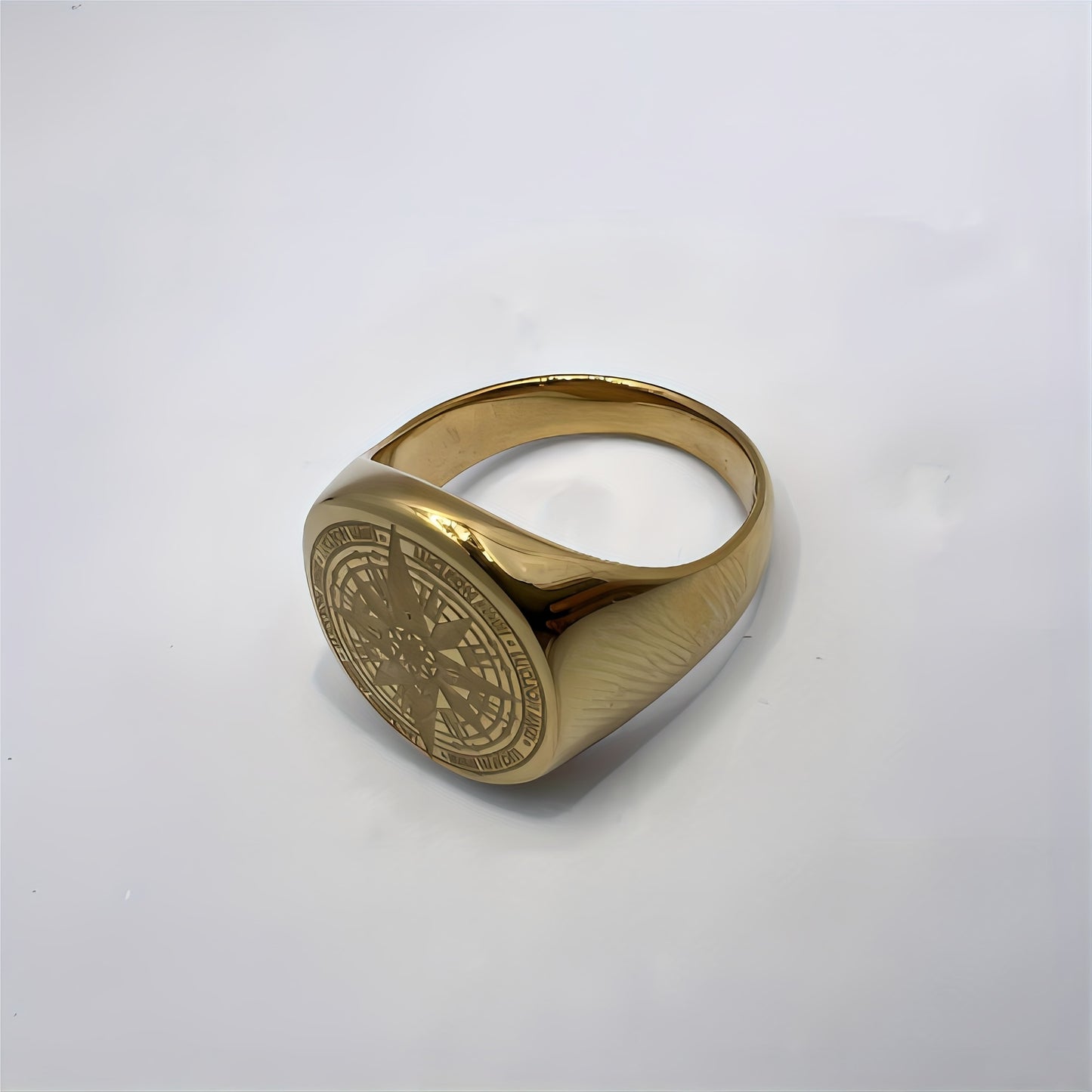 Vintage Nautical Compass Ring