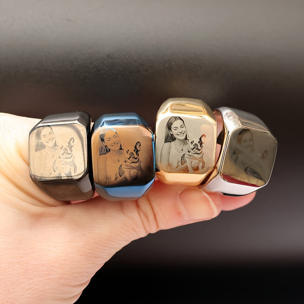 Personalized Ring Stainless Steel