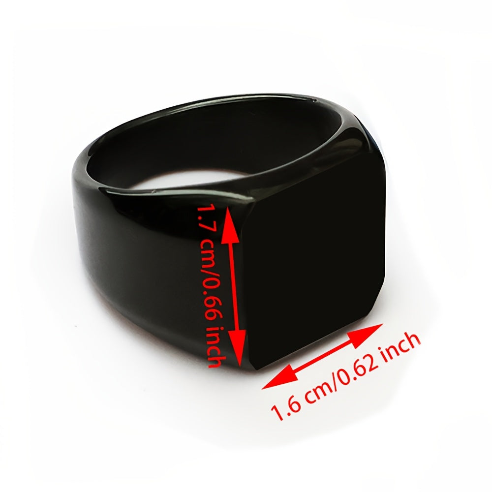 Personalized Ring Stainless Steel