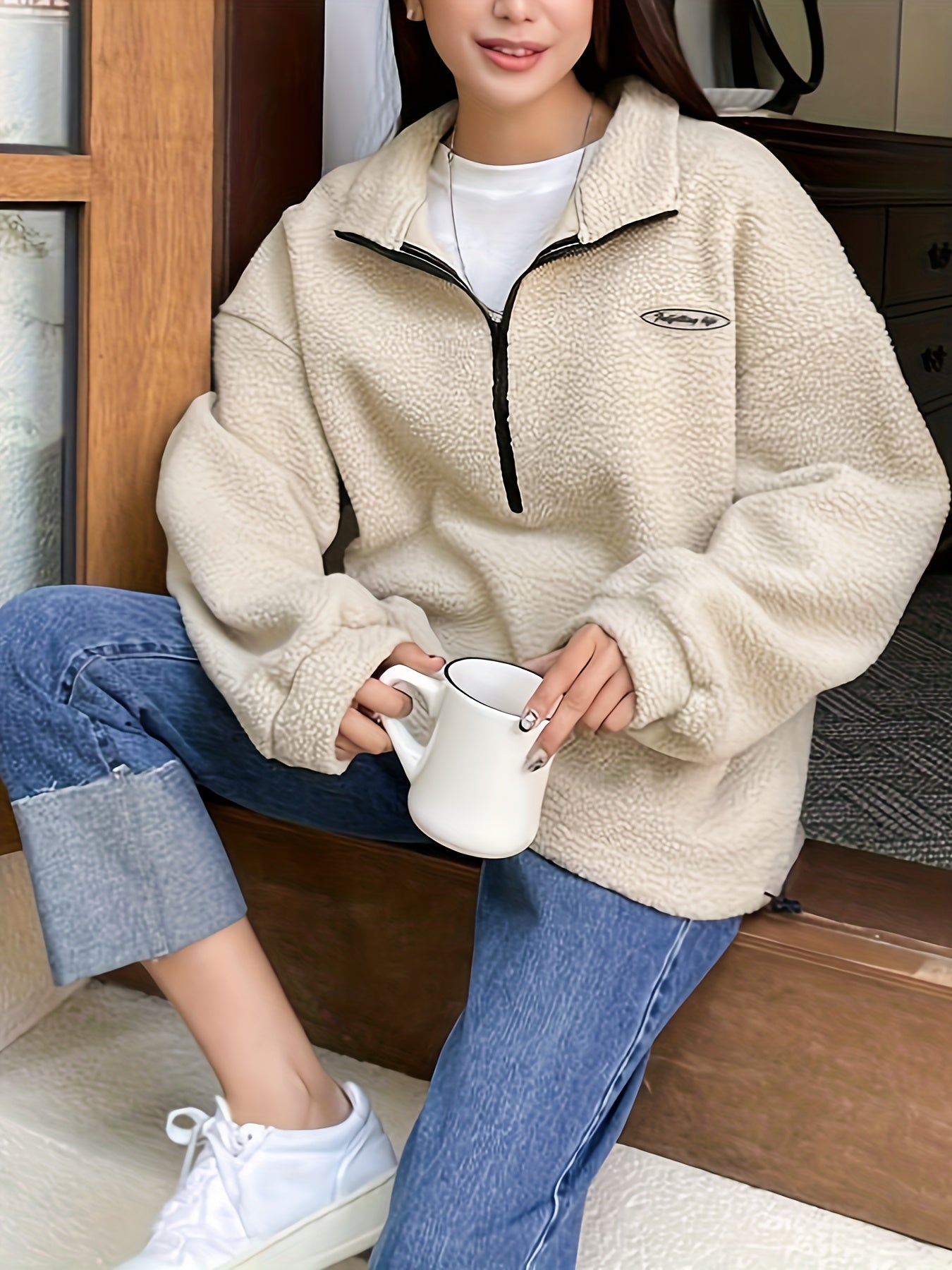 Casual Long Sleeve Sweatshirt