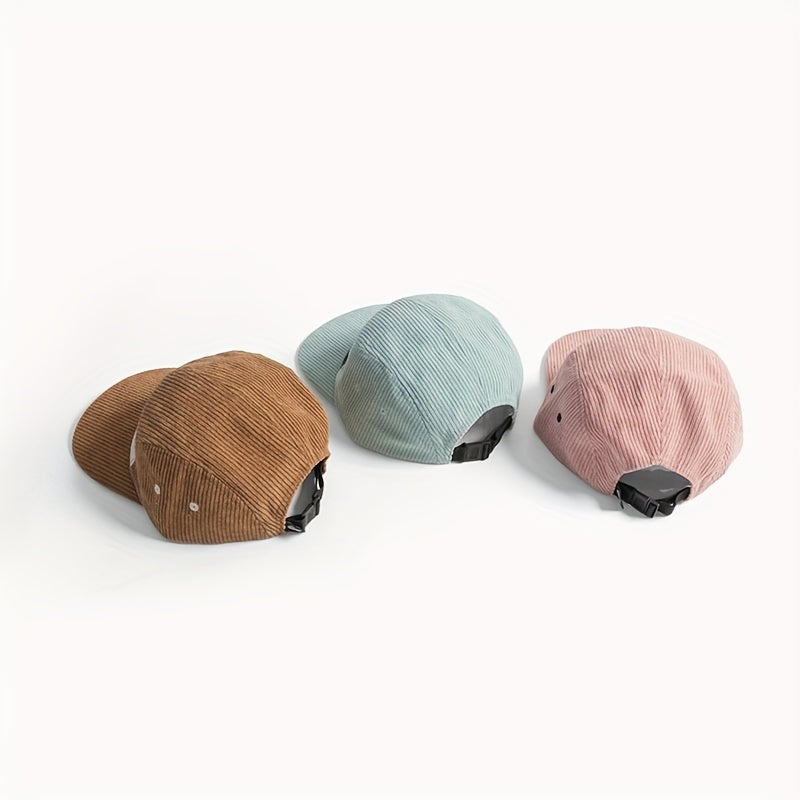 Cotton and velvet baseball cap