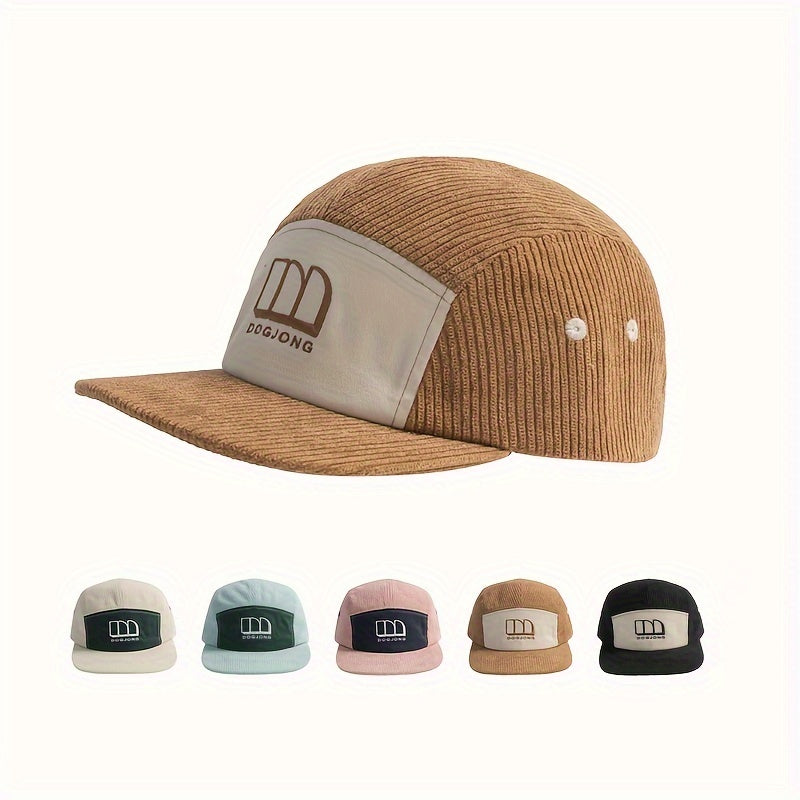 Cotton and velvet baseball cap