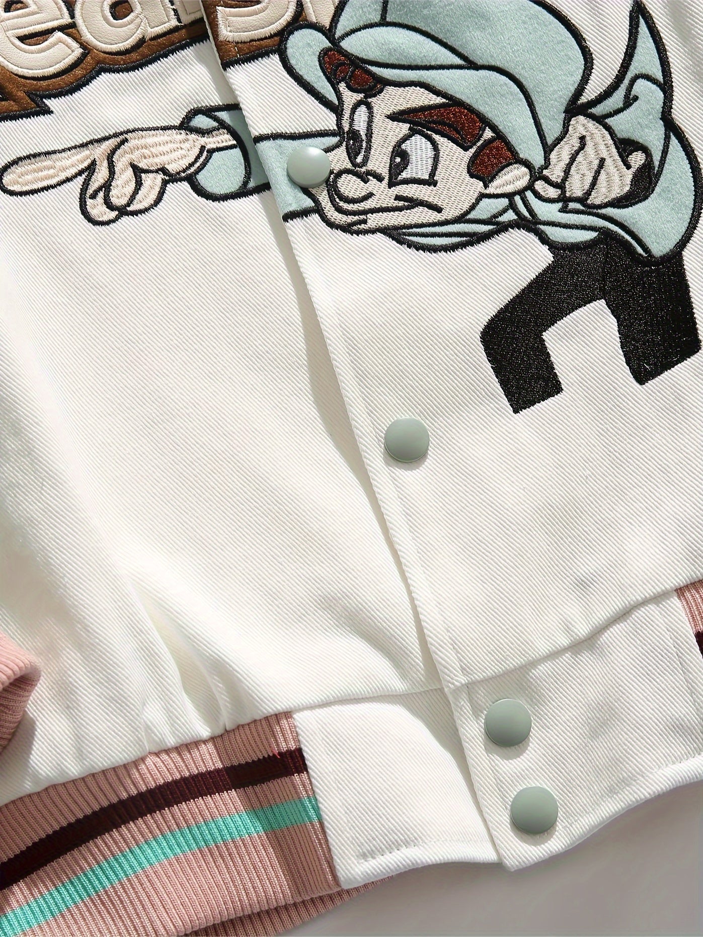 Retro college style jacket