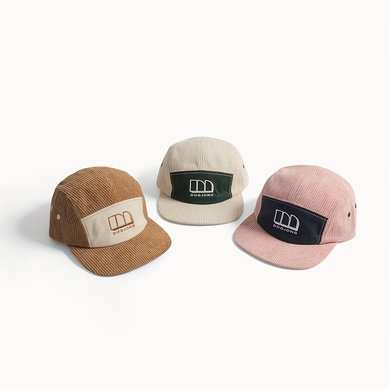 Cotton and velvet baseball cap