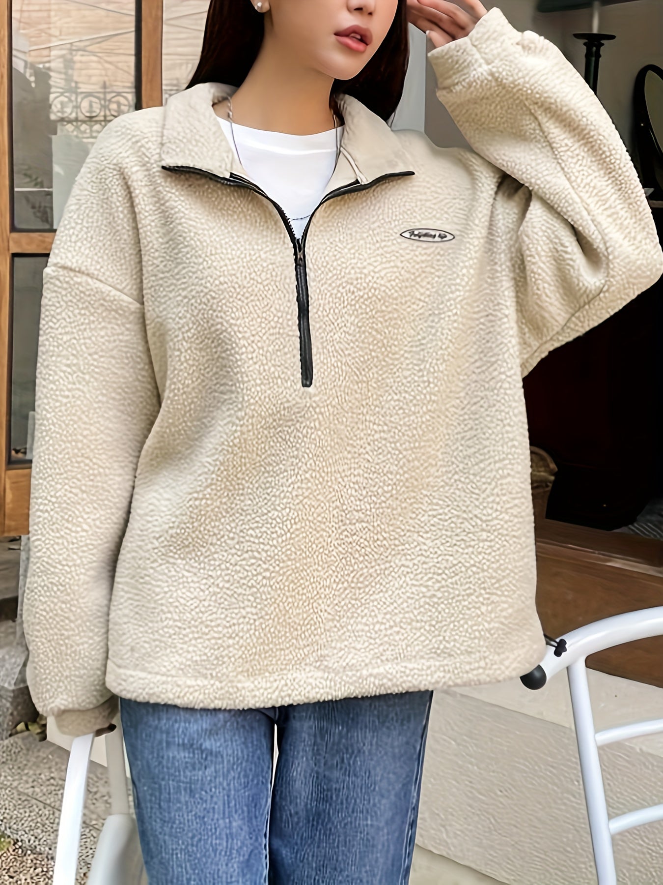 Casual Long Sleeve Sweatshirt