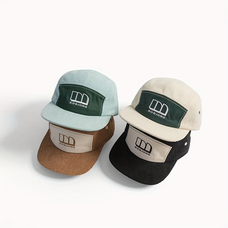 Cotton and velvet baseball cap